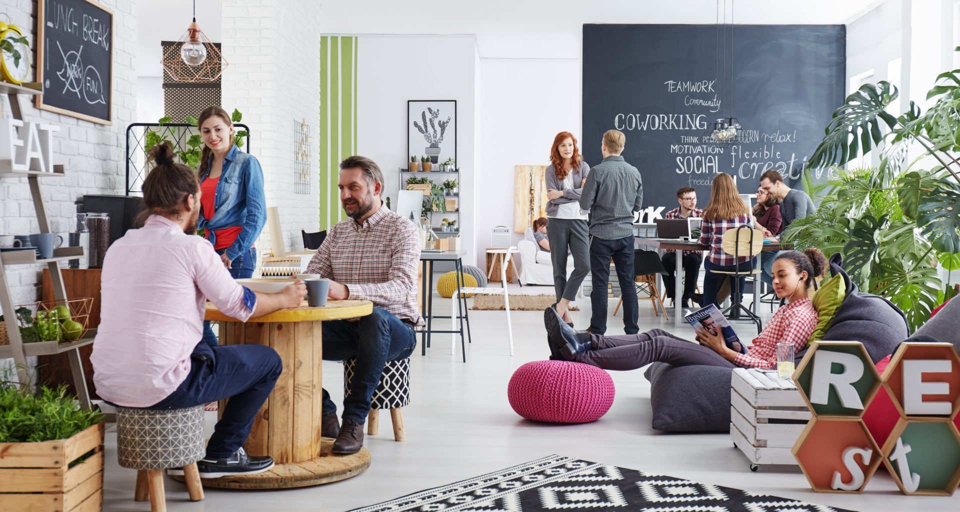 Przestrzeń coworkingowa